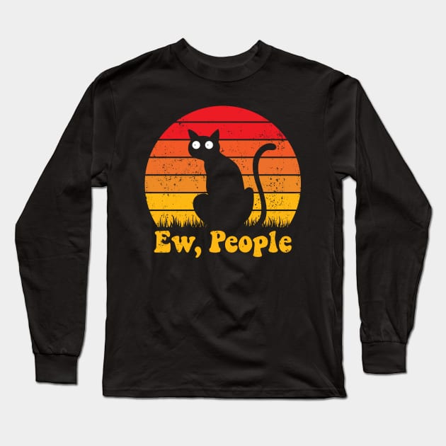 Ew, People Long Sleeve T-Shirt by ChicGraphix